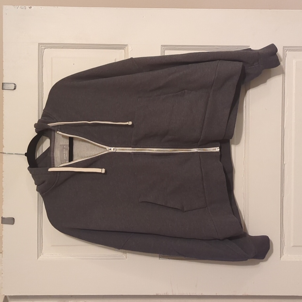 Everlane Organic Cotton Zip Sweatshirt